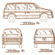Illustration for article titled Its The 28th Anniversary Of The Chrysler Minivan Design
